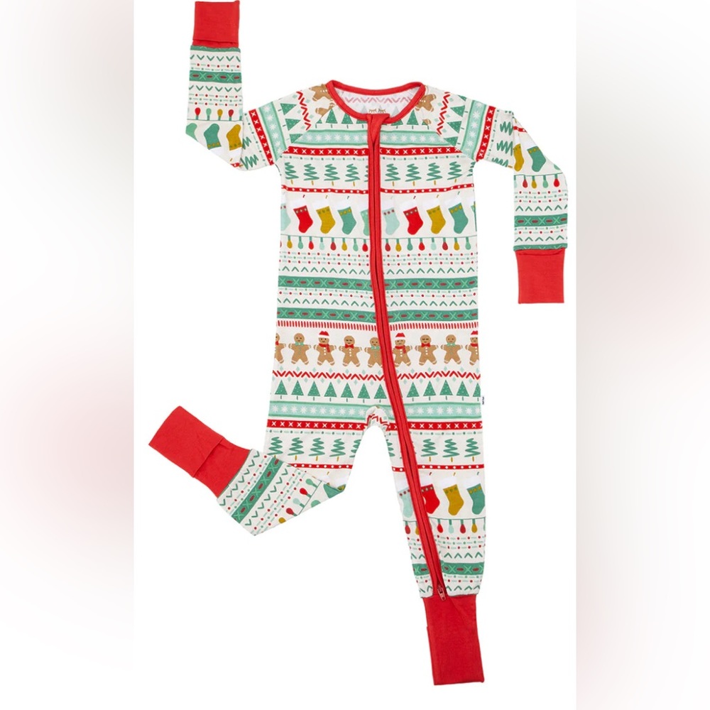 Little Sleepies Zippy 6-12m,(fits up to 3t) EUC - discounted shipping! fair isle